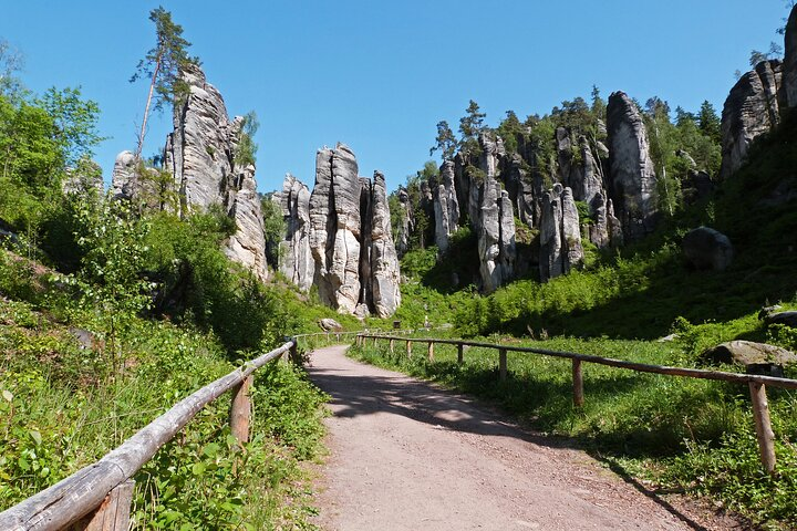 From Prague: Full-Day UNESCO Prachov Rocks & Trosky Private Tour - Photo 1 of 6